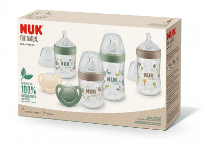 NUK for NATURE Temperature Control СЕТ РР Шишета Perfect start - 6 части