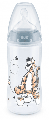 NUK First Choice РР Шише Temperature control 300мл. силикон 0-6. Disney  - Син