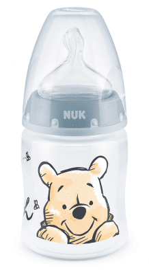 NUK First Choice+ РР Шише Temperature control 150мл. със силиконов биберон 0-6м. Disney - Син