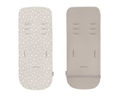 Мемори подложка за количка Dots Beige