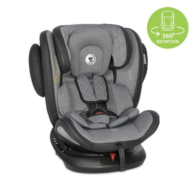 СТОЛ ЗА КОЛА AVIATOR ISOFIX 0-36 BLACK&LIGHT GREY