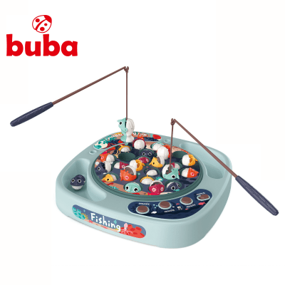 Комплект за риболов Buba Fishing 889-215, 24 рибки, сив