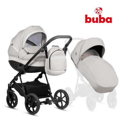 Бебешка количка Buba Zaza 2 2в1, 229 Cream