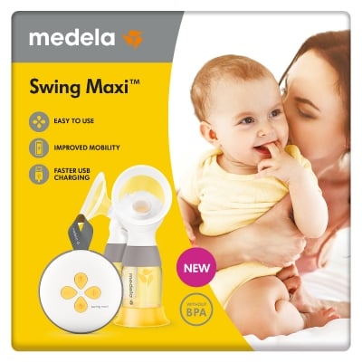 Двуфазна електрическа двойна помпа Swing Maxi Flex