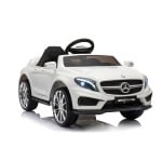 Електрическа кола Mercedes Benz GLA45 бяла,EVA ,кожена седалка