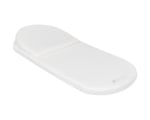 Матрак+възглавница за кош за новородено 80/35 cm Airknit White