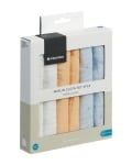 Комплект 6 бр муселинови кърпички 30х30 см Stripy Friends