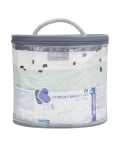 Комплект кош за аксесоари 2 бр - 18см и 14см Bear with me Mint