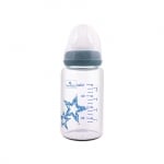 СТЪКЛЕНО ШИШЕ ANTI COLIC 120 МЛ MOONLIGHT BLUE