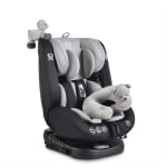 Стол за кола Serengeti 360° с Isofix сив