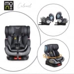 Стол за кола Colonel 360° с Isofix светлосив