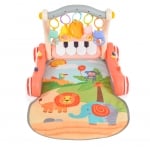 Играчка за прохождане 2в1 Piano pink HE0638