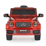 Акумулаторен джип Mercedes G63 червен металик 0002