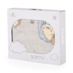 Одеяло 110/140 Softy Lovely day сив