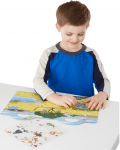 Melissa & Doug - Книжка със стикери за многократна употреба - Сафари