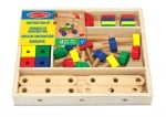 Melissa &  Doug - Дървен конструктор с гайки и болтове