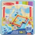 Melissa & Doug - Дървен пъзел с кубчета Blue's Clues and You