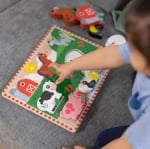 Детски масивен мъзел 8 части - Селскостопански животни - Melissa & Doug