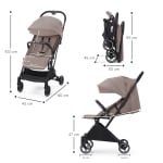 Бебешка количка Kinderkraft INDY 2 Calm Beige