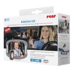 Огледало за наблюдение в автомобил Reer BabyView LED