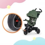 Триколка Kinderkraft SPINSTEP, сива