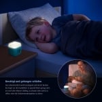 Детска нощна лампа 2в1 Reer  Sleeplight синя