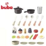 Детска кухня Buba Home Kitchen, Ретро, 889-195,сива