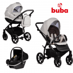 Бебешка количка Buba Zaza 3в1, 229 Cream