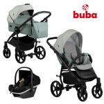 Бебешка количка Buba Karina Light 3в1, 204 Light Green