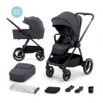 Бебешка количка Kinderkraft NEA 2в1 NEA, Deep Grey