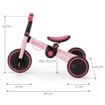 Триколка Kinderkraft 4trike 3в1, Black