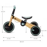 Триколка Kinderkraft 4trike 3в1, Sunflower Blue