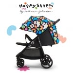 Бебешка количка Kinderkraft Grande Plus, Happy Shapes