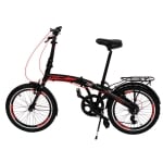 Сгъваем градски велосипед camp q10 foldable bike 20", 7 скорости