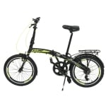 Сгъваем градски велосипед camp q10 foldable bike 20", 7 скорости