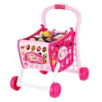 Количка за пазаруване с продукти Shopping Cart Kids